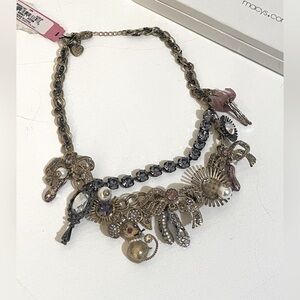 Betsey Johnson Nutcracker Ballerinas necklace NWT perfect condition